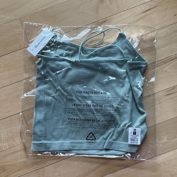 NWT Seamless Mint Cami - Picture 3 of 3
